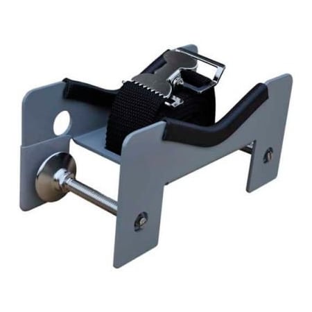 Justrite Bench Mount Bracket, 8"W x 4"D x 4-1/4"H, 1 Cylinder Capacity 35258